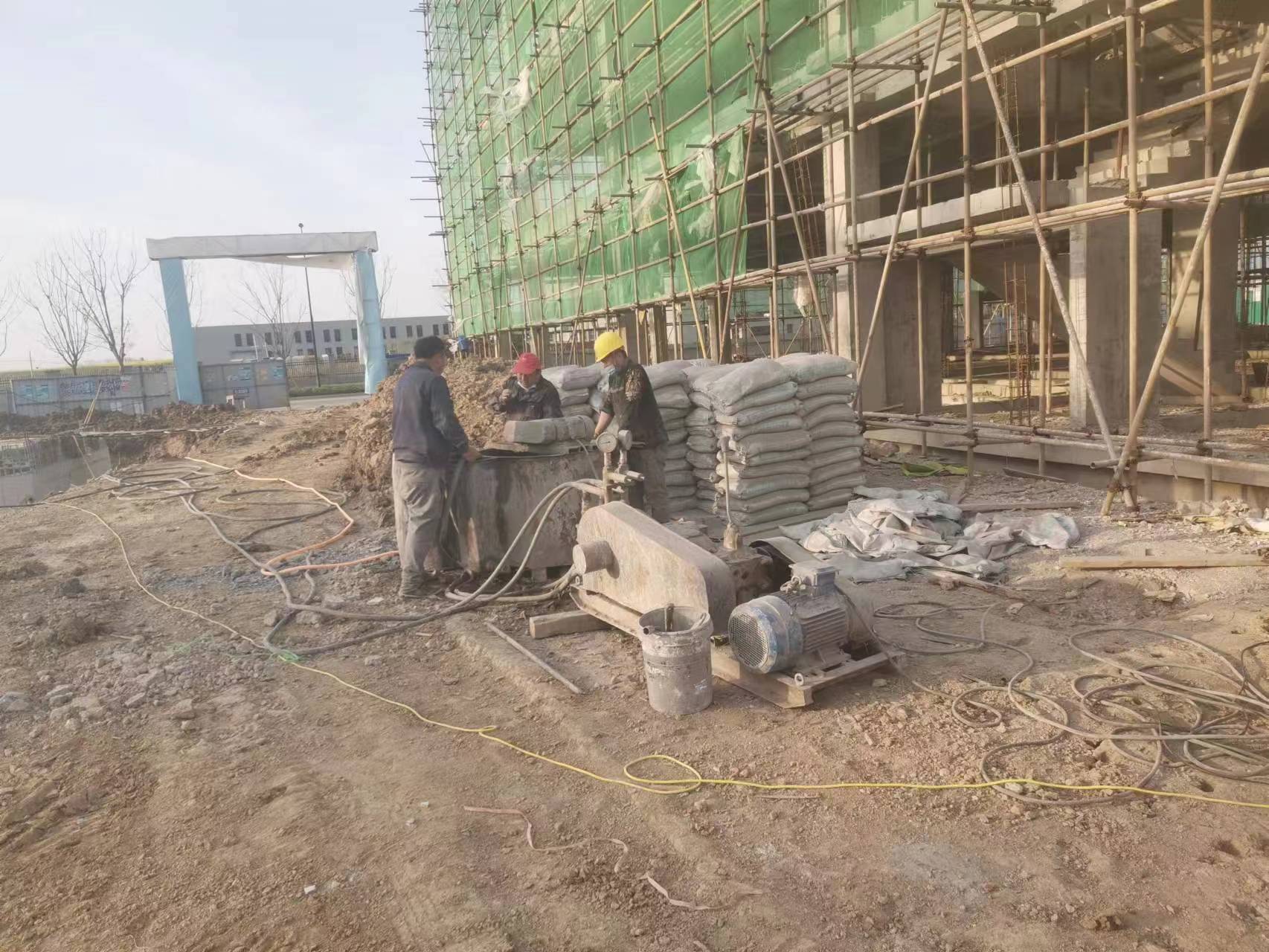 连云别墅下沉注浆